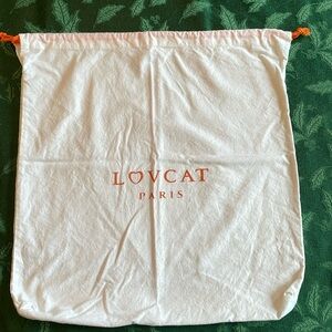 Lovcat dust bag  - unused